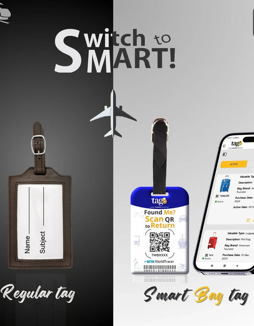 Load image into Gallery viewer, Smart Bag Security Tag - Greece Flag [Pack 2]
